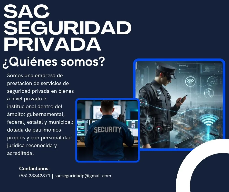 Presentación corporativa de SAC Seguridad Privada